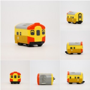 鐵支路 Q版迴力車 EMU100 自強號 (QV002)